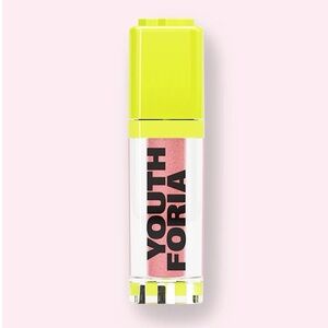 Youthforia Dewy Gloss 02 Coral Fixation Shimmer Lip Gloss NIB New